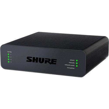 Shure ANI4OUT-XLR-TA 4-Channel Dante Mic/Line Audio Network Interface Unit (XLR Outputs) (TAA-Compliant) Microphones Shure