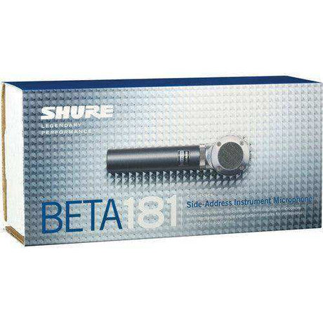 Shure BETA 181/BI-TA Figure 8 Compact Side-Address Instrument Microphone (TAA-Compliant) Microphones Shure