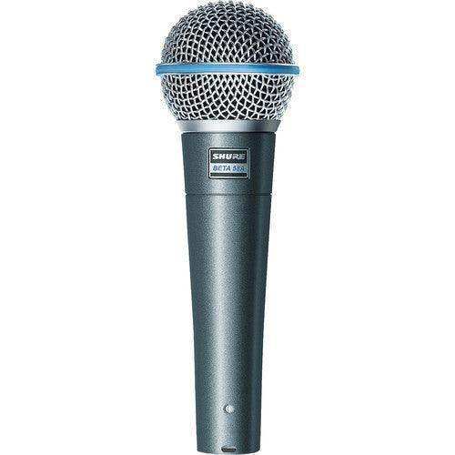 Shure BETA 58A-TA Handheld Supercardioid Dynamic Microphone (TAA-Compliant) Microphones Shure
