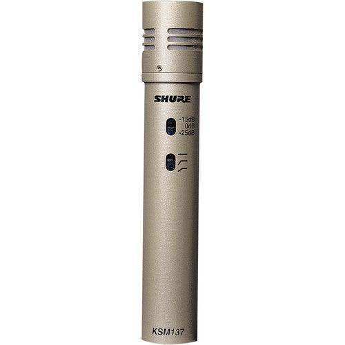 Shure KSM137/SL-TA Cardioid Microphone (Single Microphone) (TAA-Compliant) Microphones Shure