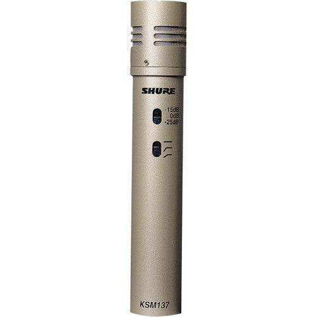 Shure KSM137/SL-TA Cardioid Microphone (Single Microphone) (TAA-Compliant) Microphones Shure
