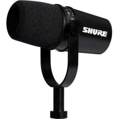 Shure MV7+-K Podcast XLR/USB Microphone (Black) Microphones Shure