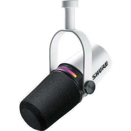 Shure MV7+-W Podcast XLR/USB Microphone (White) Microphones Shure