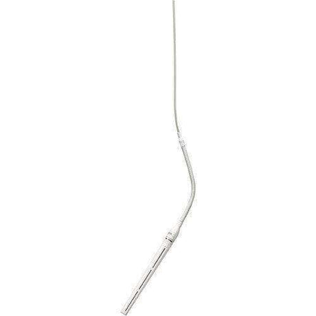 Shure MX202W-A/MS-TA Microflex Overhead Mini-Shotgun Microphone with Stand Mount Adapter and XLR Connector (White) (TAA-Compliant) Microphones Shure