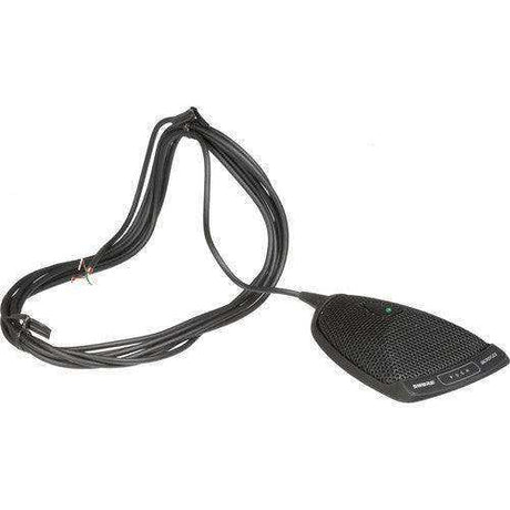 Shure MX392/C-TA Microflex Cardioid Boundary Microphone with Logic-Control LED for Installs (Unterminated Pigtail, Back Cable Exit) (TAA-Compliant) Microphones Shure