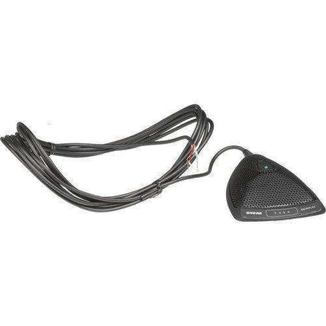 Shure MX392/O-TA Microflex Omnidirectional Boundary Microphone with Logic-Control LED for Installs (Unterminated Pigtail, Back Cable Exit) (TAA-Compliant) Microphones Shure