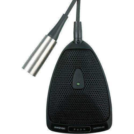 Shure MX393/S-TA Microflex Supercardioid Boundary Microphone for Installs (XLR Connector) (TAA-Compliant) Microphones Shure