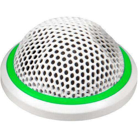 Shure MX395W/BI-LED-TA Microflex Low-Profile Figure-8 Boundary Microphone with Logic-Control LED for Installs (White) (TAA-Compliant) Microphones Shure