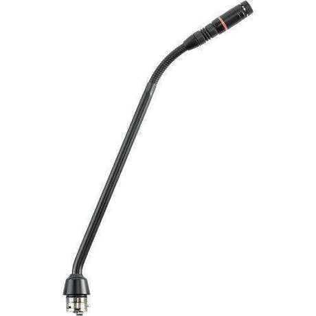 Shure MX410LP/S-TA 10" Gooseneck Mic with Supercardioid Capsule, No Preamp, and Red LED Ring on Top (Black) (TAA-Compliant) Microphones Shure