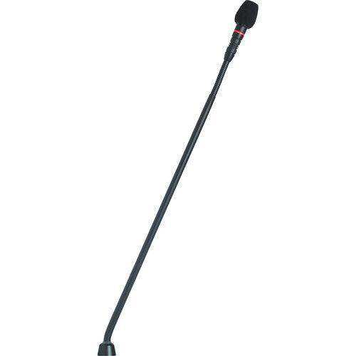 Shure MX415LP/N-TA 15" Microflex Modular Gooseneck Microphone with Top Light Ring (Black, No Preamp, No Mic Capsule) (TAA-Compliant) Microphones Shure