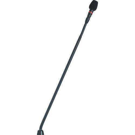 Shure MX415LP/N-TA 15" Microflex Modular Gooseneck Microphone with Top Light Ring (Black, No Preamp, No Mic Capsule) (TAA-Compliant) Microphones Shure