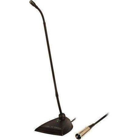 Shure MX418D/C-TA Desktop-Mounted 18" Cardioid Gooseneck Microphone with Preamp (TAA-Compliant) Microphones Shure