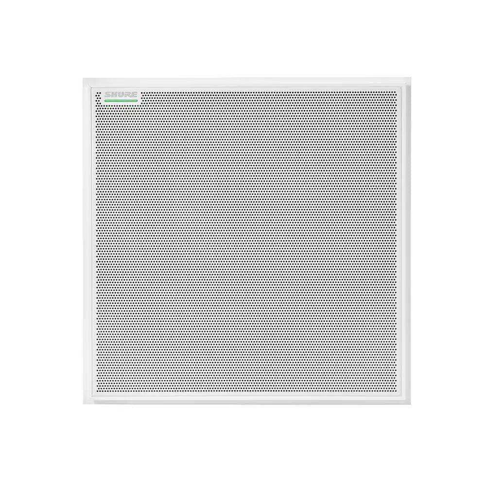 Shure MXA902W-S Integrated Conferencing Ceiling Array (White, Square) Audio Conferencing Shure