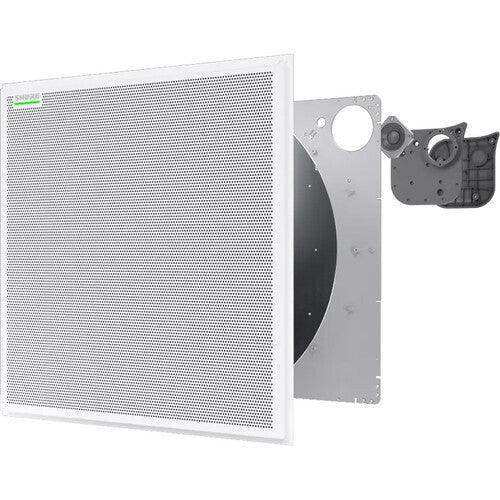 Shure MXA902W-S-TA Microflex Advance Ceiling Array Microphone & Loudspeaker (24", White) (TAA-Compliant) Microphones Shure
