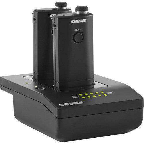 Shure MXWNCS2-TA Networked 2-Port Charging Station (TAA-Compliant) Microphones Shure