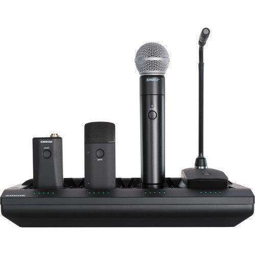 Shure MXWNCS8-TA 8-Port Networked Charging Station (TAA-Compliant) Microphones Shure