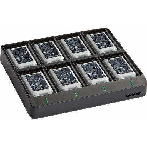 Shure SBC80-903-US 8-Bay Battery Charger with Power Supply Microphones Shure