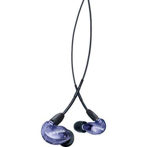 Shure SE215 Special-Edition Sound-Isolating Earphones with Detachable 3.5mm Cable (Purple) - SE215SPE-PL Headphones Shure