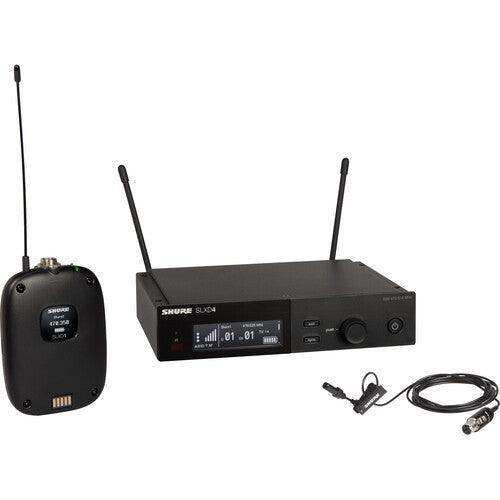 Shure SLXD14/UL4B Digital Wireless UniPlex Cardioid Lavalier Microphone System Microphones Shure