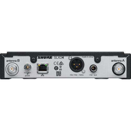 Shure SLXD14/UL4B Digital Wireless UniPlex Cardioid Lavalier Microphone System Microphones Shure