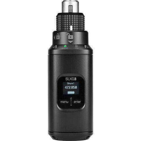 Shure SLXD3 Digital Plug-On XLR Transmitter Microphones Shure