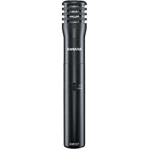 Shure SM137-LC-TA Small-Diaphragm Cardioid Condenser Microphone (TAA-Compliant) Microphones Shure