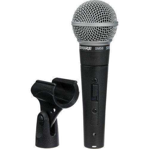 Shure SM58S-TA Vocal Microphone with On/Off Switch (TAA-Compliant) Microphones Shure