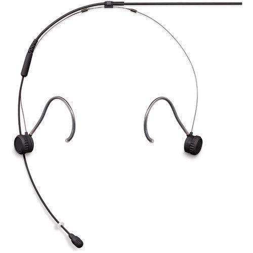 Shure TH53B/O-MDOT-TA Omnidirectional Headset Microphone (Microdot, Black) (TAA-Compliant) Microphones Shure