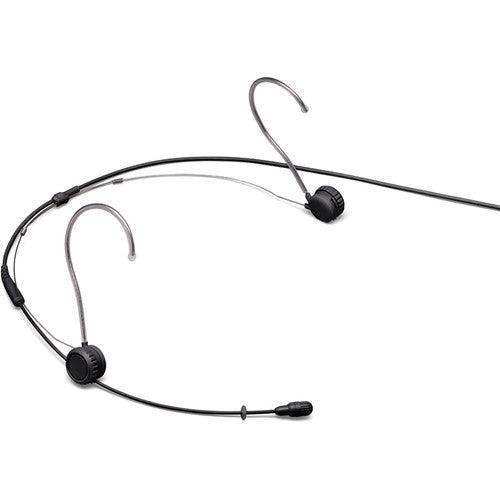 Shure TH53B/O-MTQG-TA Omnidirectional Headset Microphone (TA4F, Black) (TAA-Compliant) Microphones Shure