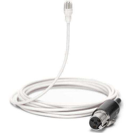 Shure TL46W/O-MTQG-TA Omnidirectional Lavalier Microphone (TA4F, White) (TAA-Compliant) Microphones Shure