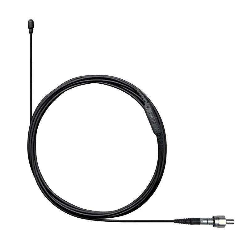 Shure TL47B/O-LEMO6-A TwinPlex Omnidirectional Subminiature Lavalier Microphone, Black, LEMO Connector, No Accessories Microphones Shure