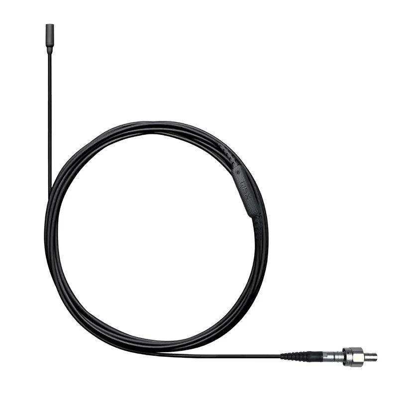 Shure TL48B/O-LEMO6-A TwinPlex Omnidirectional Subminiature Lavalier Microphone, Black, with LEMO Connector and Accessories Microphones Shure