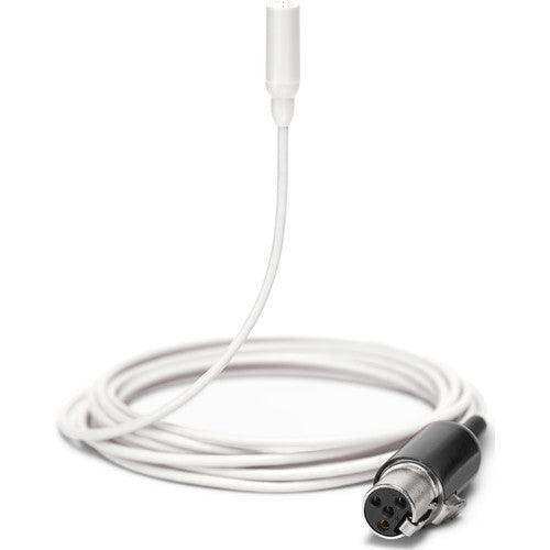 Shure TL48W/O-MTQG-A-TA Omnidirectional Lavalier Microphone (TA4F, White) (TAA-Compliant) Microphones Shure