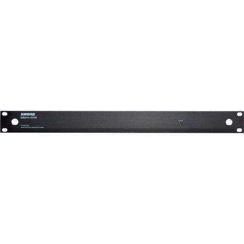 Shure UA844+SWB/LC-TA Wideband Antenna Distribution System & No Antenna Cables (470 to 960 MHz) (TAA-Compliant) Microphones Shure
