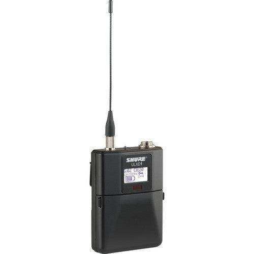 Shure ULXD1TA=-X52 Digital Wireless Bodypack Transmitter with TA4M (X52: 902 to 925 MHz) (TAA-Compliant) Microphones Shure