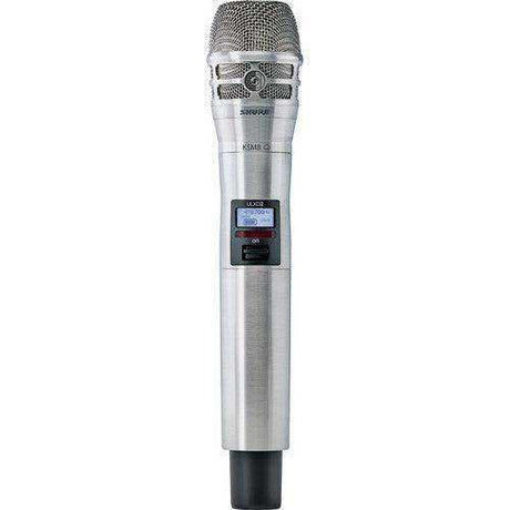 Shure ULXD2TA/K8N=-H50 Digital Handheld Wireless Microphone Transmitter with KSM8 Capsule (H50: 534 to 598 MHz) (TAA-Compliant) Microphones Shure