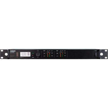 Shure ULXD4DGVTA=-J50A Dual-Channel Digital Wireless Receiver with Always-On Encryption (J50A: 572 to 608 + 614 to 616 MHz) (TAA-Compliant) Microphones Shure