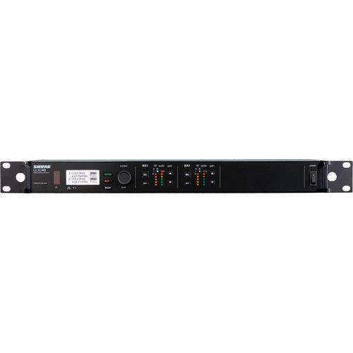 Shure ULXD4DTA=-X52 Dual-Channel Digital Wireless Receiver (X52: 902 to 928 MHz) (TAA-Compliant) Microphones Shure