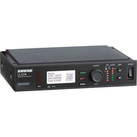 Shure ULXD4TA=-G50 Single-Channel Digital Wireless Receiver (G50: 470 to 534 MHz) (TAA-Compliant) Microphones Shure