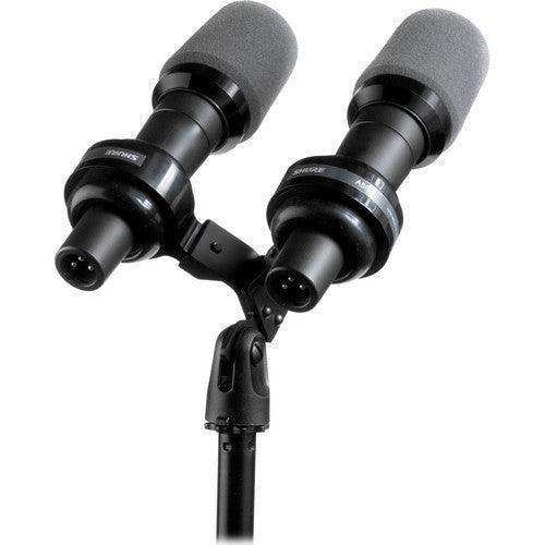 Shure VIP55SM-TA Dual Microphone Holder for SM57 (TAA-Compliant) Microphones Shure