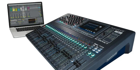 Soundcraft SI Impact 80-input Digital Mixing Console and 32-in/32-out USB Interface and iPad Control - 5056170 Audio Mixers Soundcraft