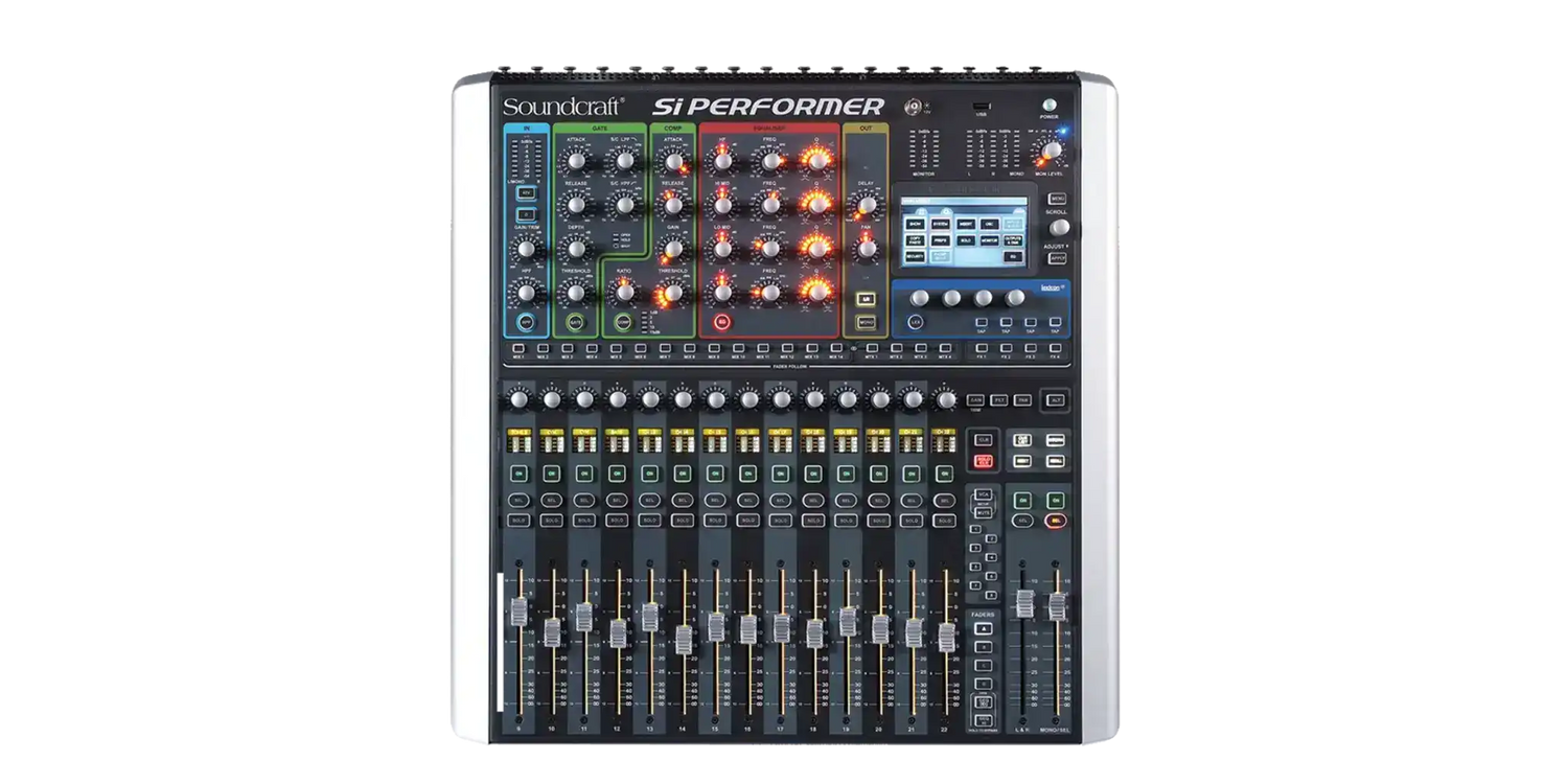 Soundcraft Si Performer 1 Built-in automated lighting controller - 5039954 Audio Mixers Soundcraft