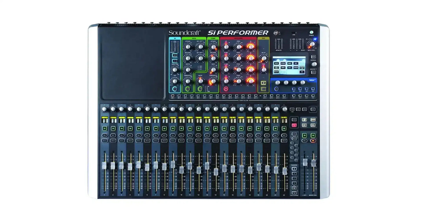 Soundcraft Si Performer 2 Built-in automated lighting controller - 5009535 Audio Mixers Soundcraft