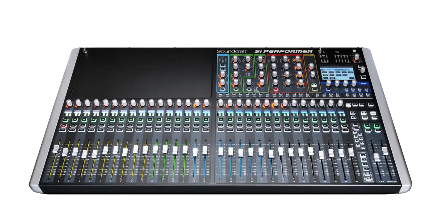 Soundcraft Si Performer 3 Built-in automated lighting controller - 5001849 Audio Mixers Soundcraft