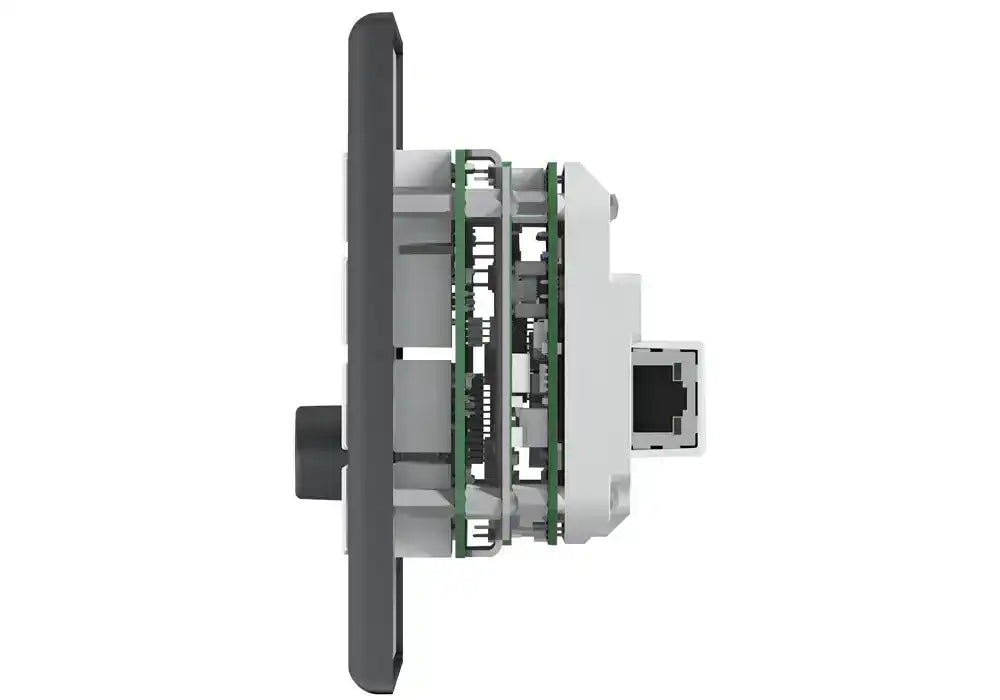 Extron MLC Plus 200 White and Black Faceplates, 3-Gang Video Conferencing Extron