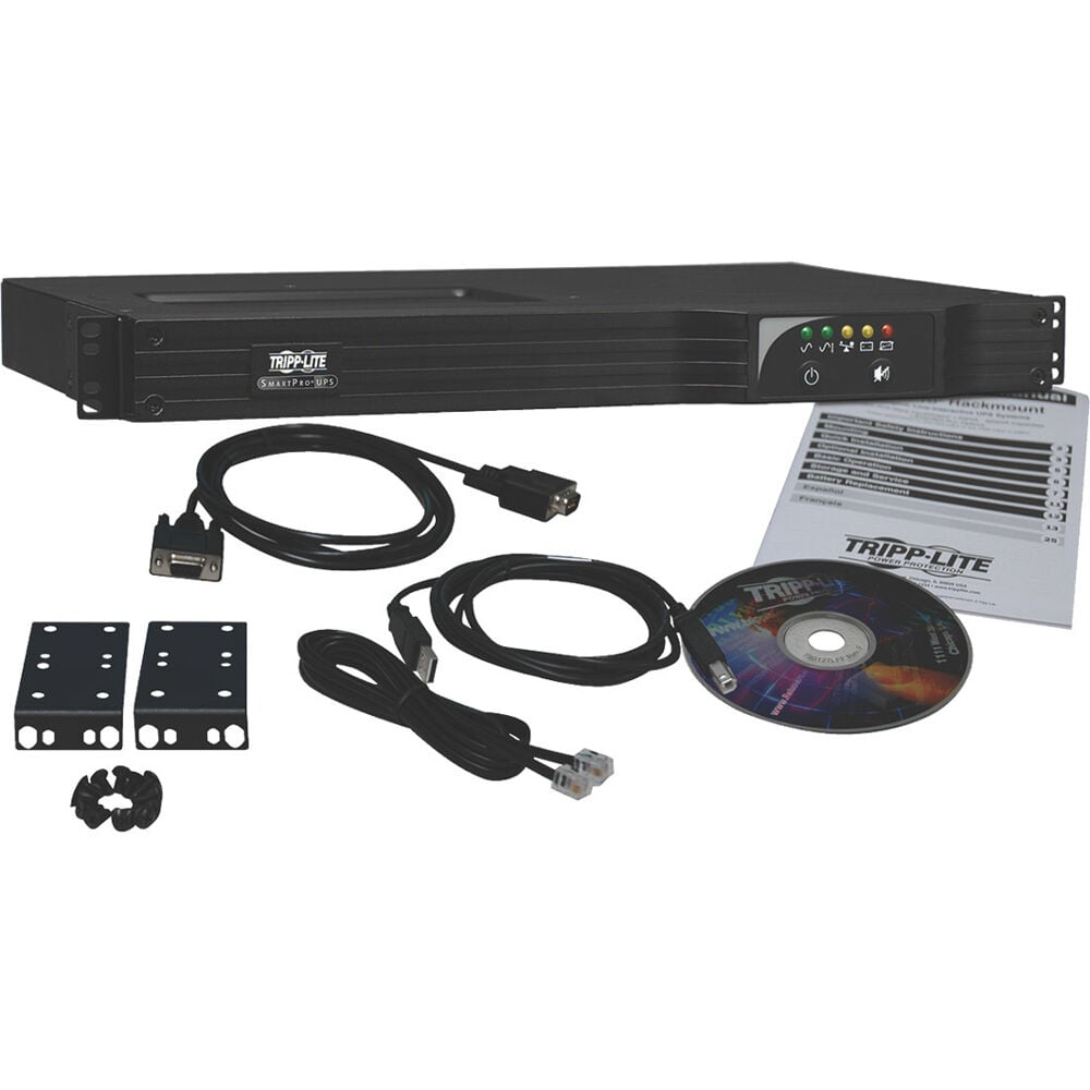 Eaton SM1000RM1UTAA 1000VA 800W UPS Smart Rackmount AVR 120V USB DB9 1URM TAA GSA Uninterruptible Power Supplies (UPS) Eaton