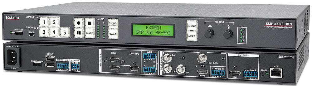 Extron SMP 351 80GB H.264 Streaming Media Processor 60-1324-01 Video Transmitters Extron