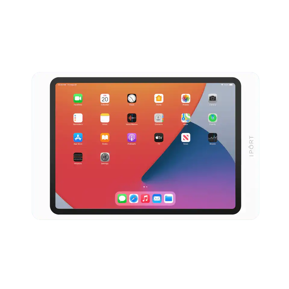 Sonance IPORT SURFACE MOUNT SYSTEM WHITE works with iPad 10th Gen Collaboration Furniture Sonance