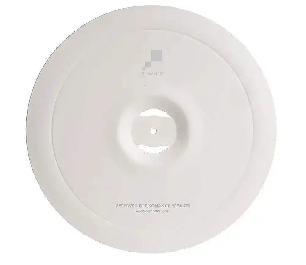Sonance - Large Round Coverplate (2-Pack) - White Speakers Sonance