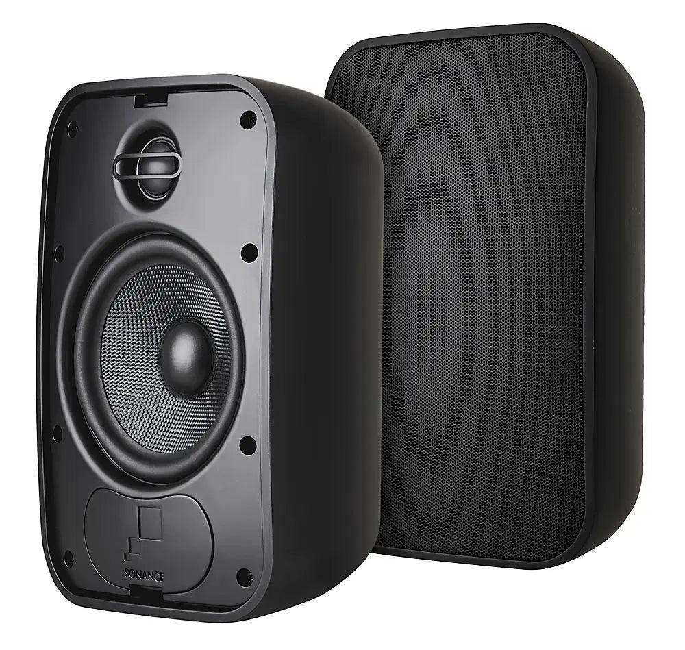 Sonance - MARINER 56 - Mariner 5-1/4" 2-Way Outdoor Surface Mount Speakers (Pair) - Black Speakers Sonance